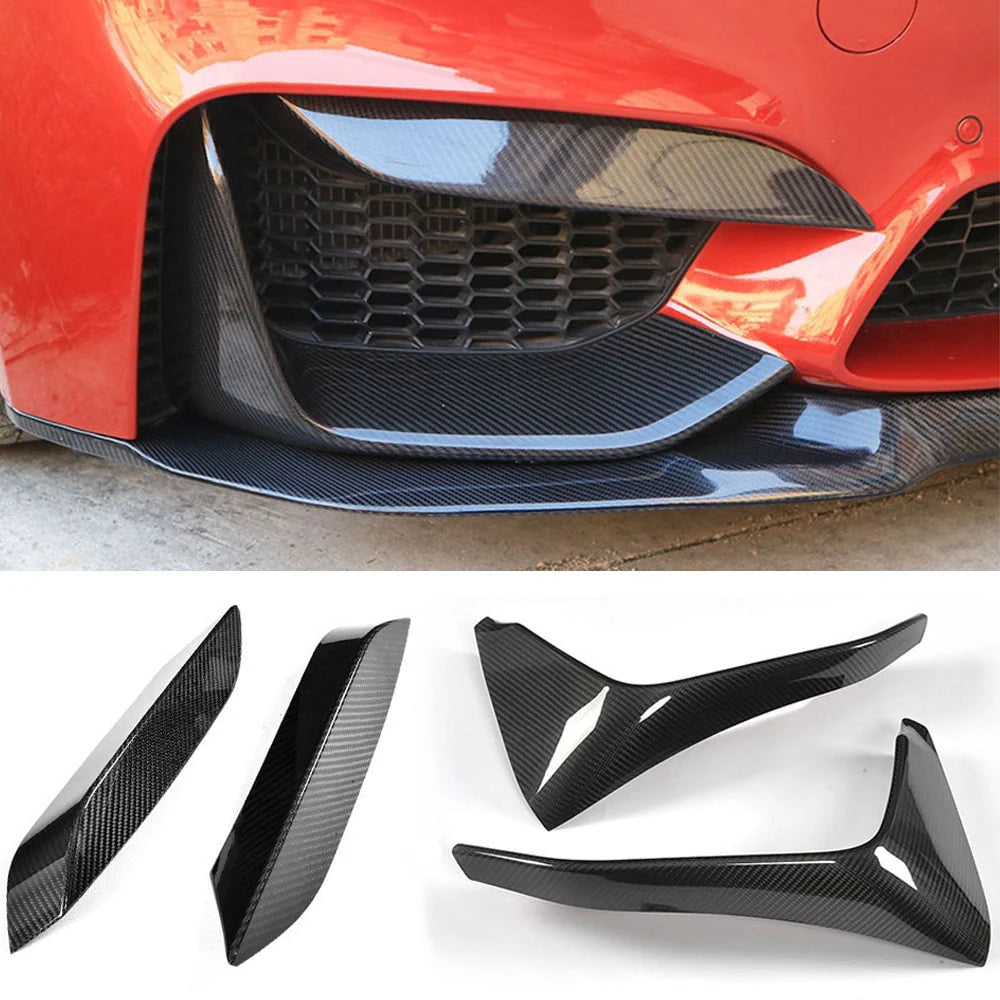 Carbon Fiber Front Splitters for BMW F80 M3 F82 M4