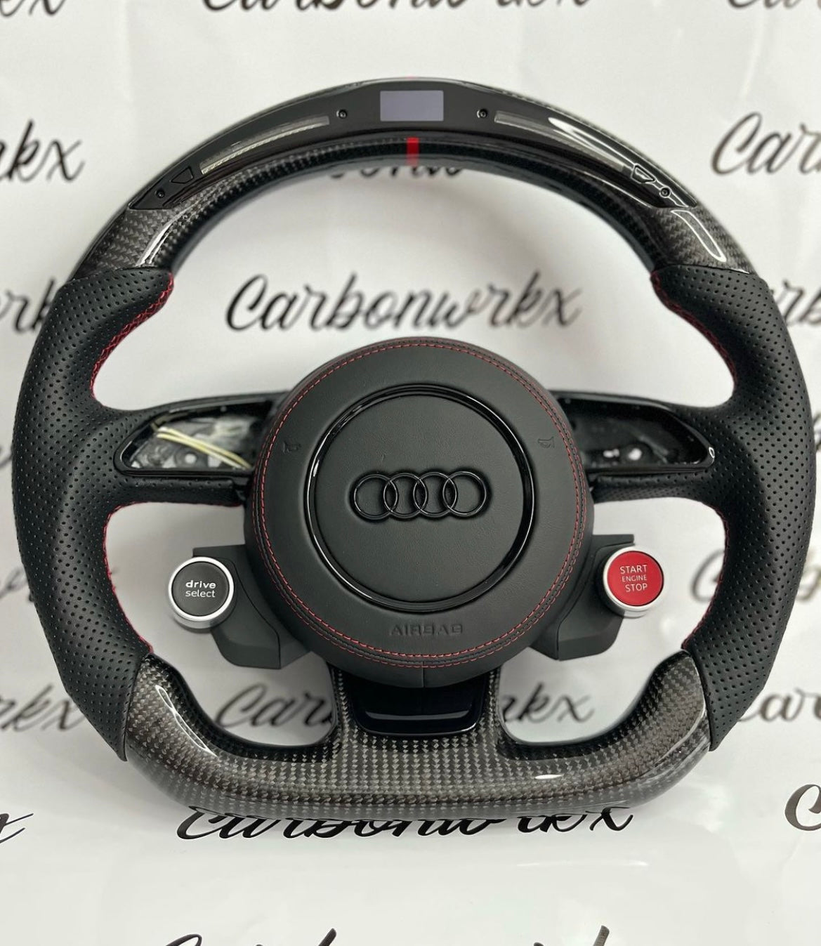 cWrkx/ Audi R8 Buttons – CarbonWrkx